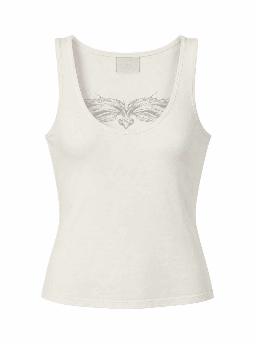 Wing print tank top