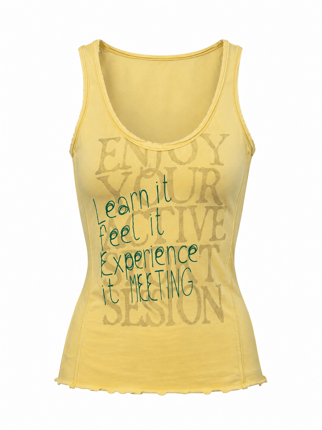 Y2K Graphic Cotton Tank Top